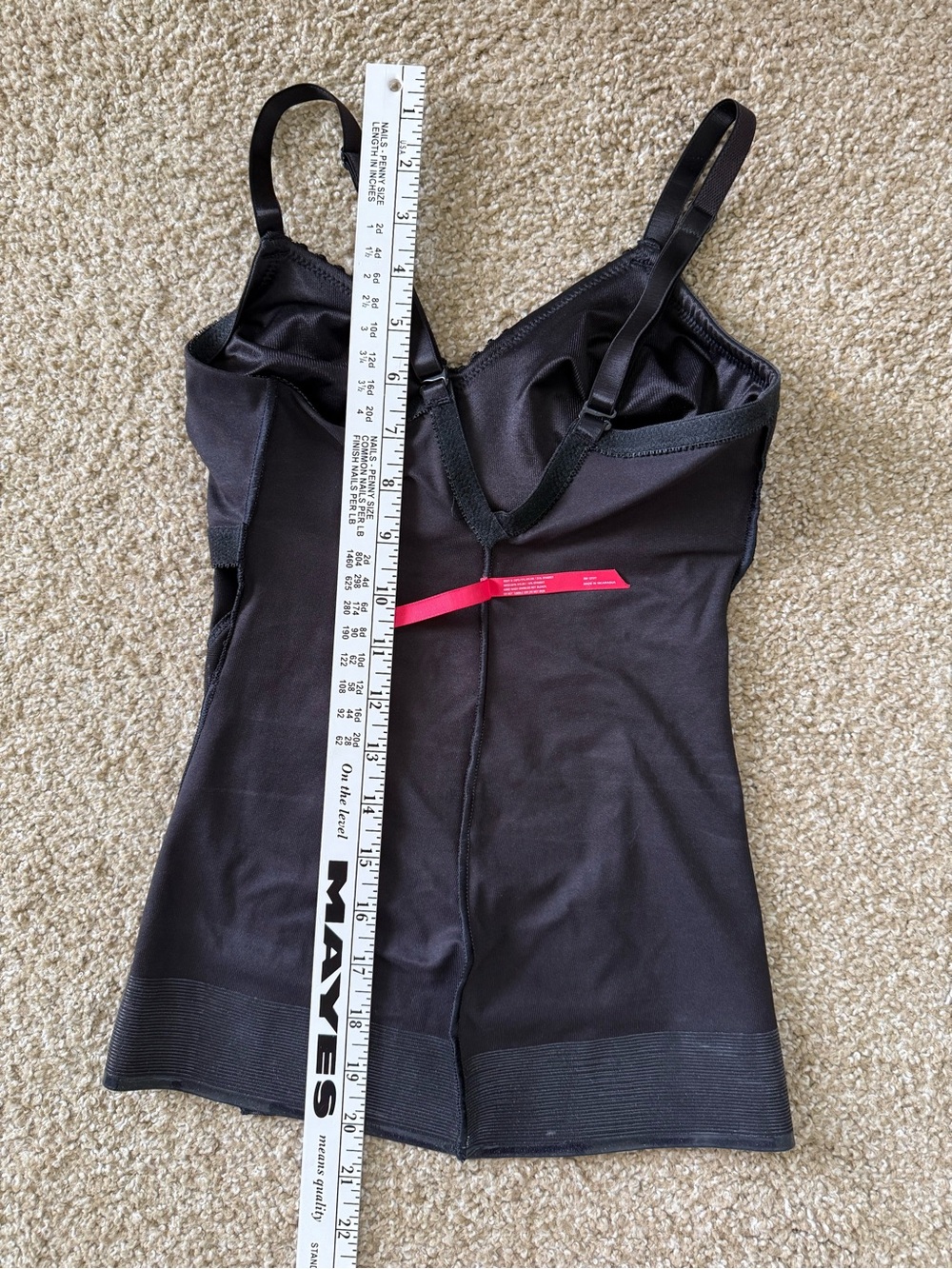 Ruby Ribbon Black Shaping Cami - Picture 5 of 7